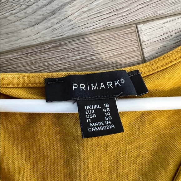 Primark Yellow Women’s Dress - Picture 2 of 2